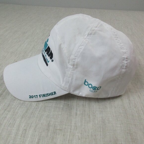 IRONMAN Chattanooga Boca Gear 2017 Finisher Running Cap One Size White Strapback - Picture 2 of 6